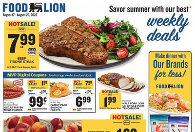 Food Lion (VA) Weekly Ad Flyer Specials August 17 to August 23, 2022