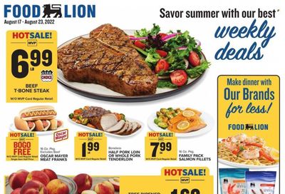 Food Lion (NC) Weekly Ad Flyer Specials August 17 to August 23, 2022