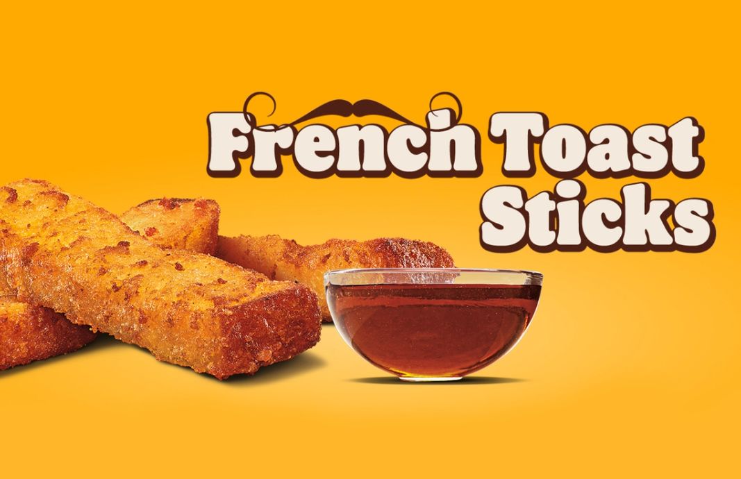 Royal Perks Members Can Claim Free French Toast Sticks with a $1+ Online or In-app Purchase at Burger King Through to August 31 Royal Perks Members Can Claim Free French Toast Sticks with a $1+ Online or In-app Purchase at Burger King Through to August 31