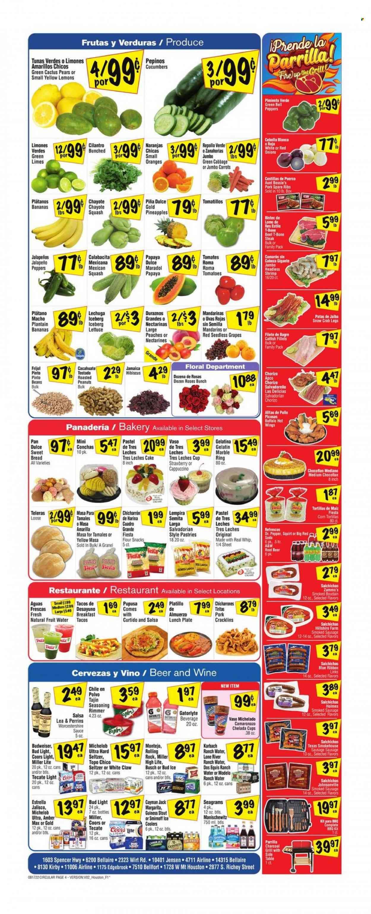 Fiesta Mart (TX) Weekly Ad Flyer Specials August 17 to August 23, 2022