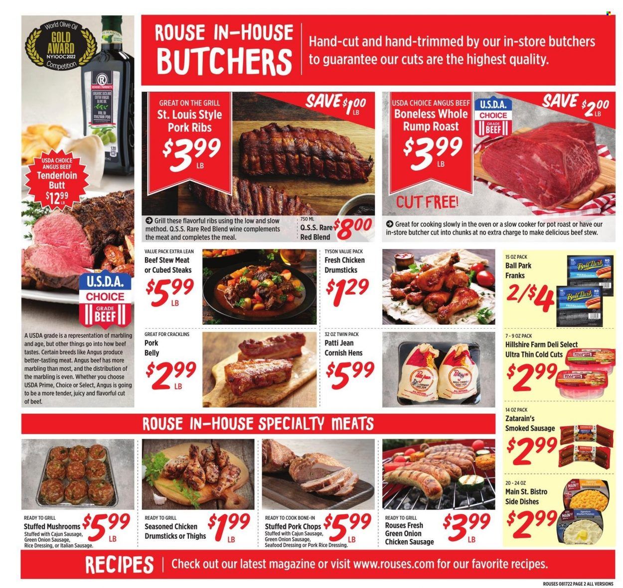 Rouses Markets (AL, LA, MS) Weekly Ad Flyer Specials August 17 to August 24, 2022