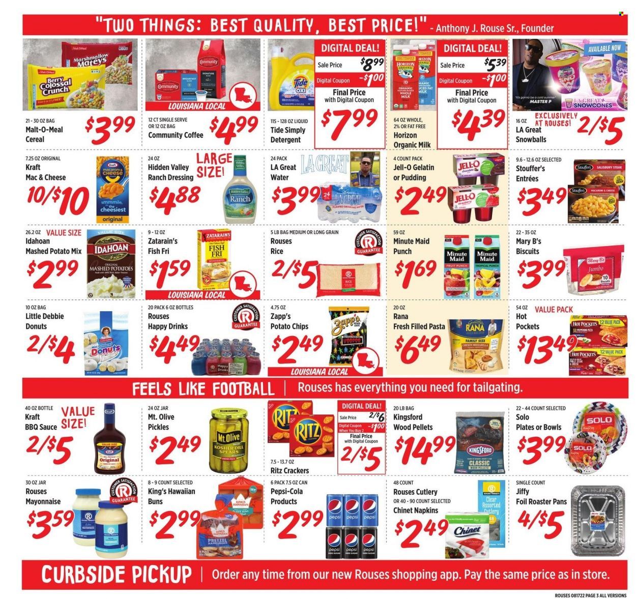 Rouses Markets (AL, LA, MS) Weekly Ad Flyer Specials August 17 to August 24, 2022