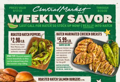 Central Market (TX) Weekly Ad Flyer Specials August 17 to August 23, 2022