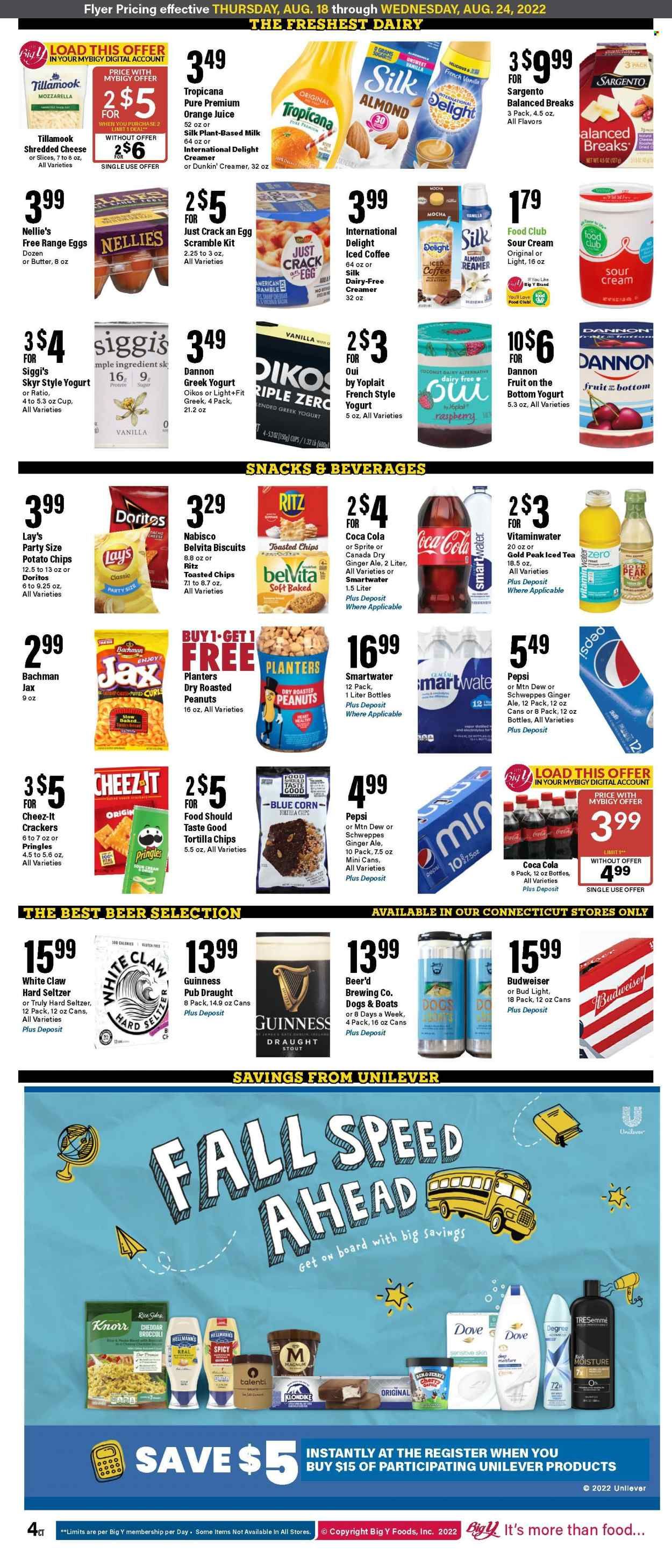 Big Y (CT, MA) Weekly Ad Flyer Specials August 18 to August 24, 2022