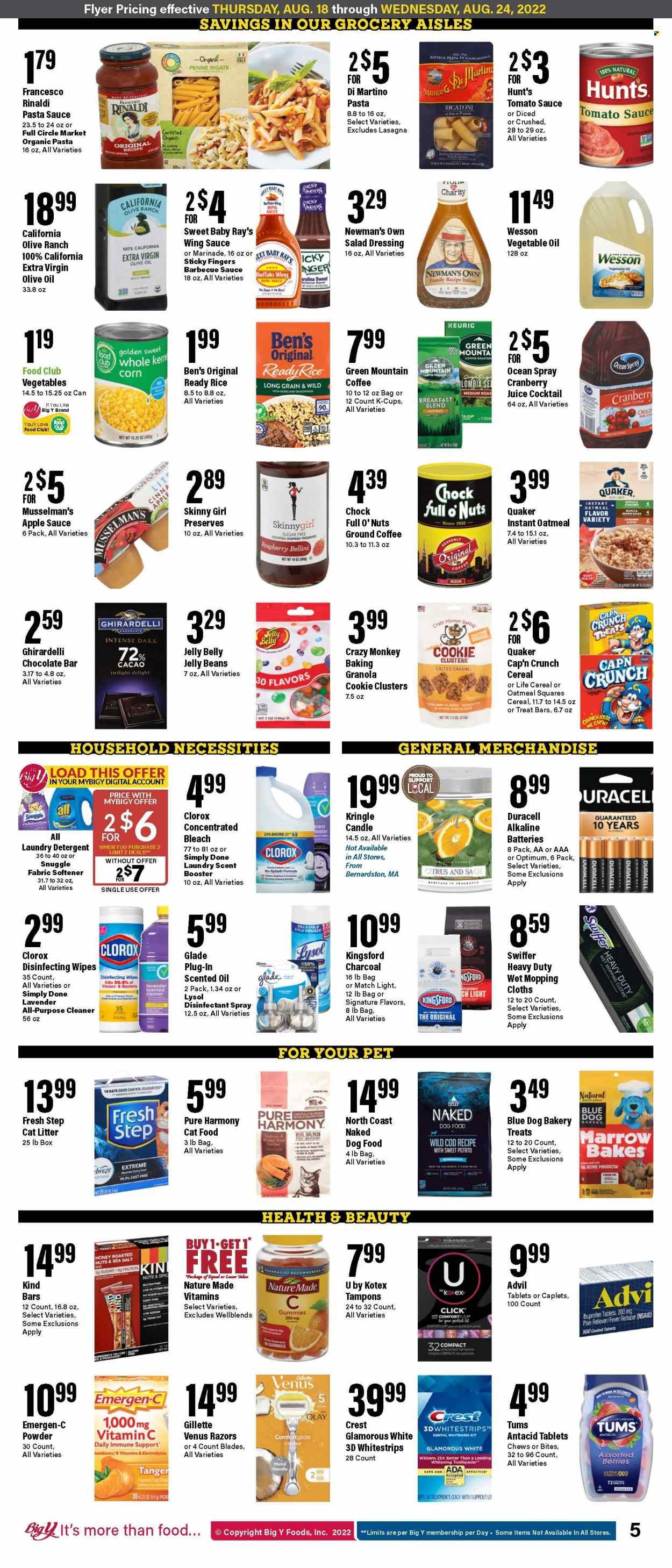 Big Y (CT, MA) Weekly Ad Flyer Specials August 18 to August 24, 2022