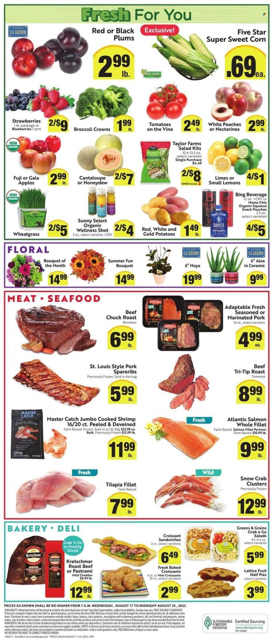 Save Mart (CA, NV) Weekly Ad Flyer Specials August 17 to August 23, 2022