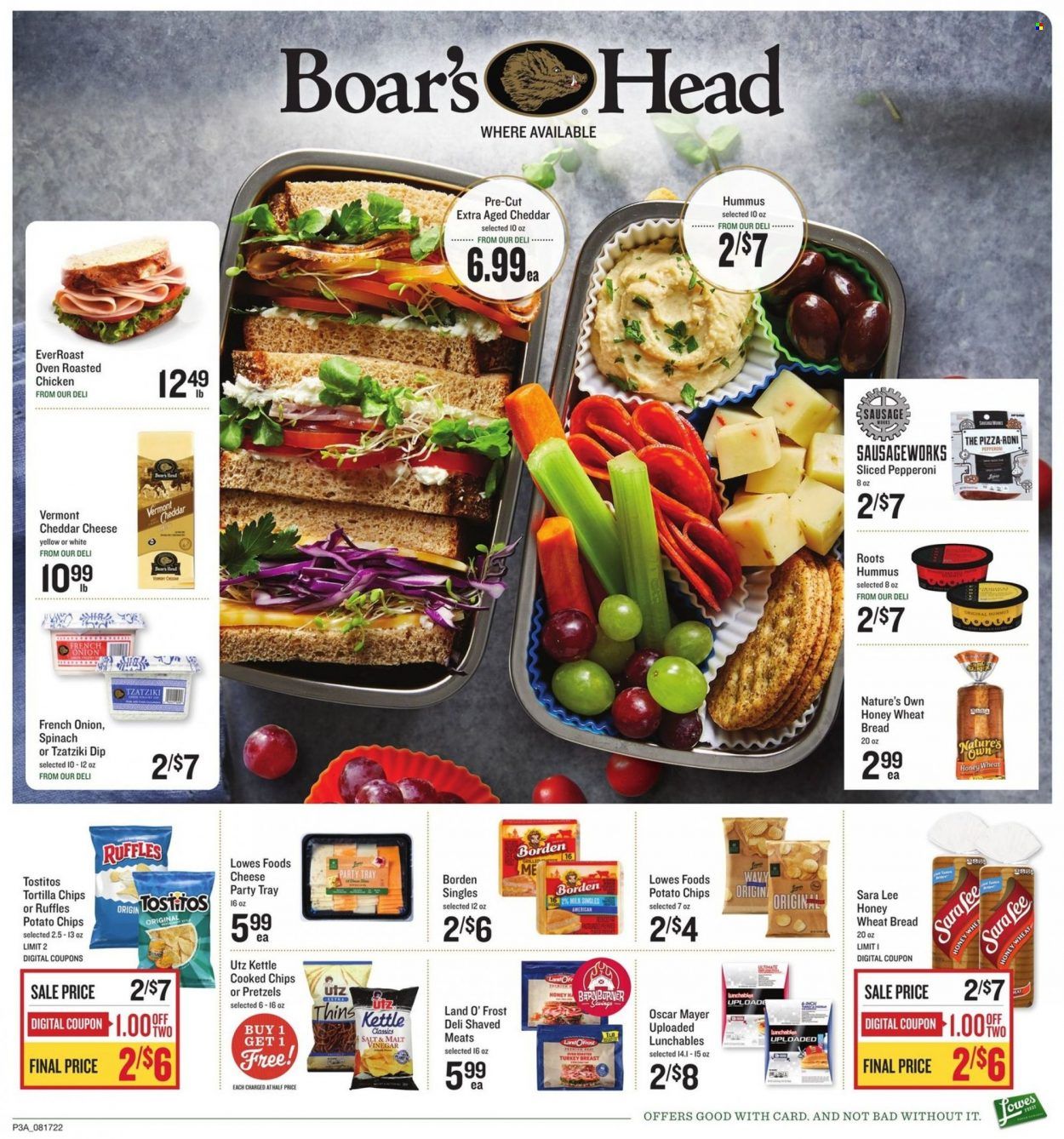 Lowes Foods (NC, SC) Weekly Ad Flyer Specials August 17 to August 23, 2022