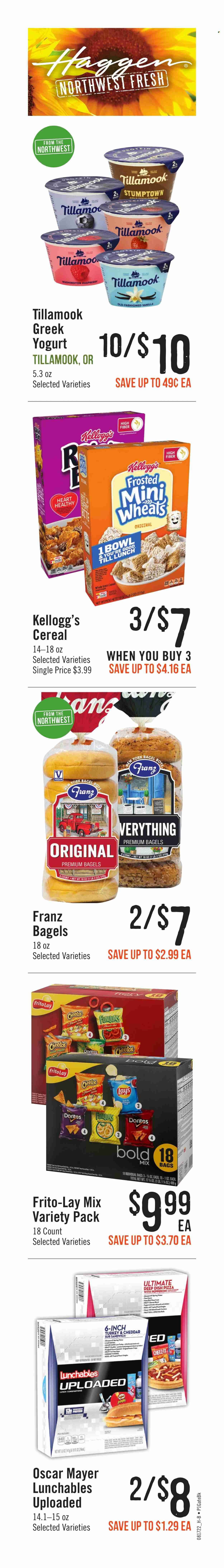 Haggen (WA) Weekly Ad Flyer Specials August 17 to August 30, 2022
