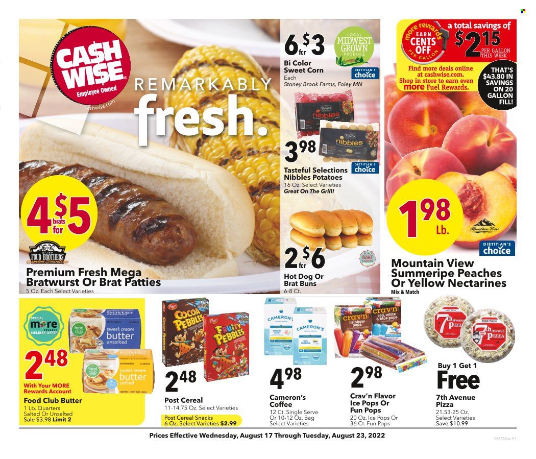 Cash Wise (ND) Weekly Ad Flyer Specials August 17 to August 23, 2022