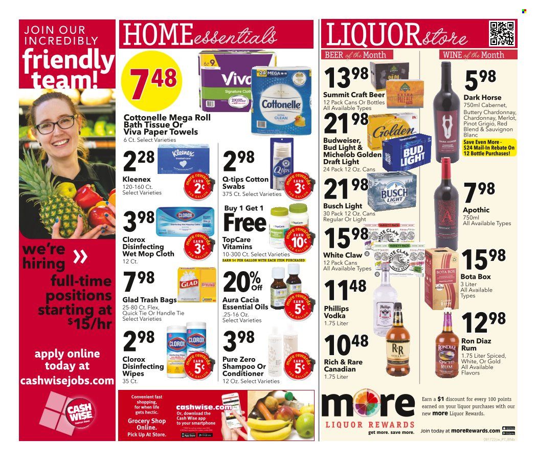 Cash Wise (ND) Weekly Ad Flyer Specials August 17 to August 23, 2022
