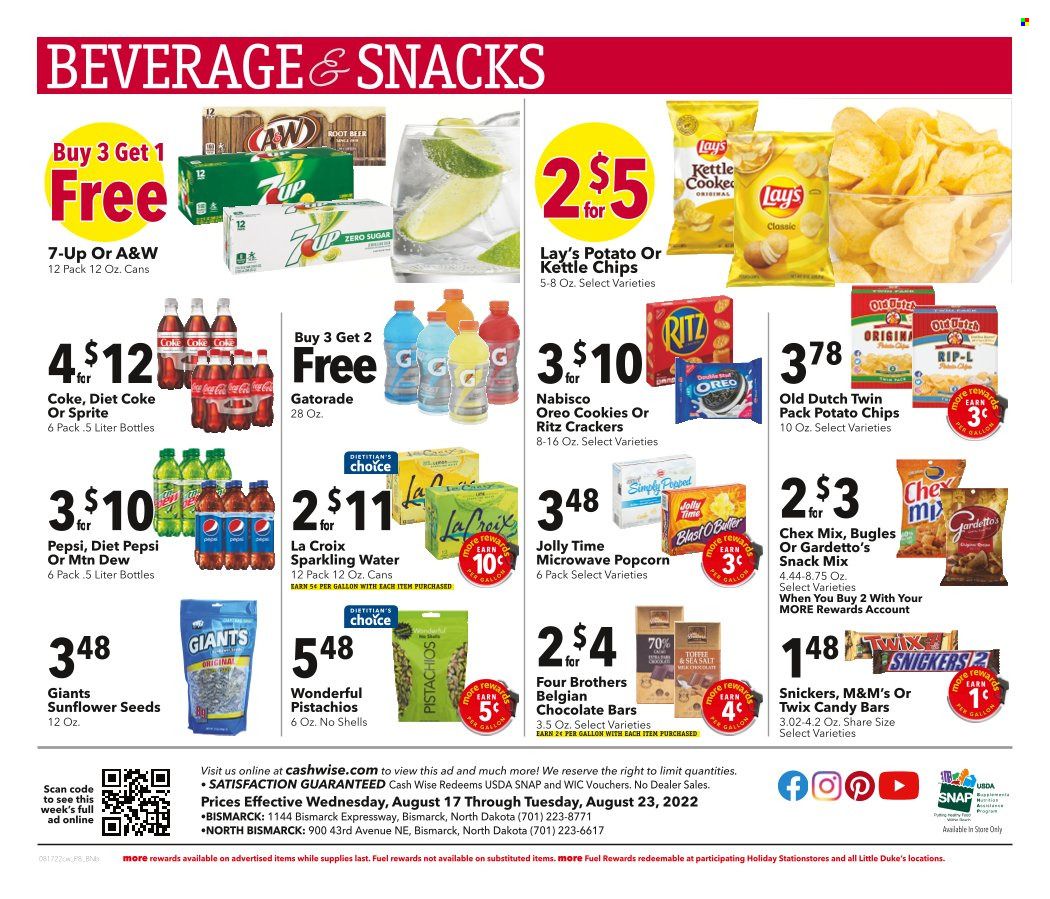 Cash Wise (ND) Weekly Ad Flyer Specials August 17 to August 23, 2022