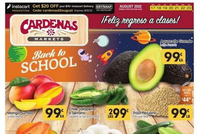 Cardenas (CA, NV) Weekly Ad Flyer Specials August 17 to August 23, 2022