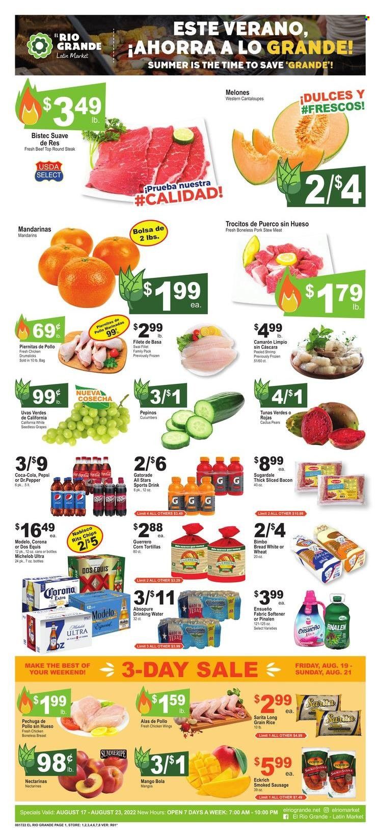 El Rio Grande (TX) Weekly Ad Flyer Specials August 17 to August 23, 2022
