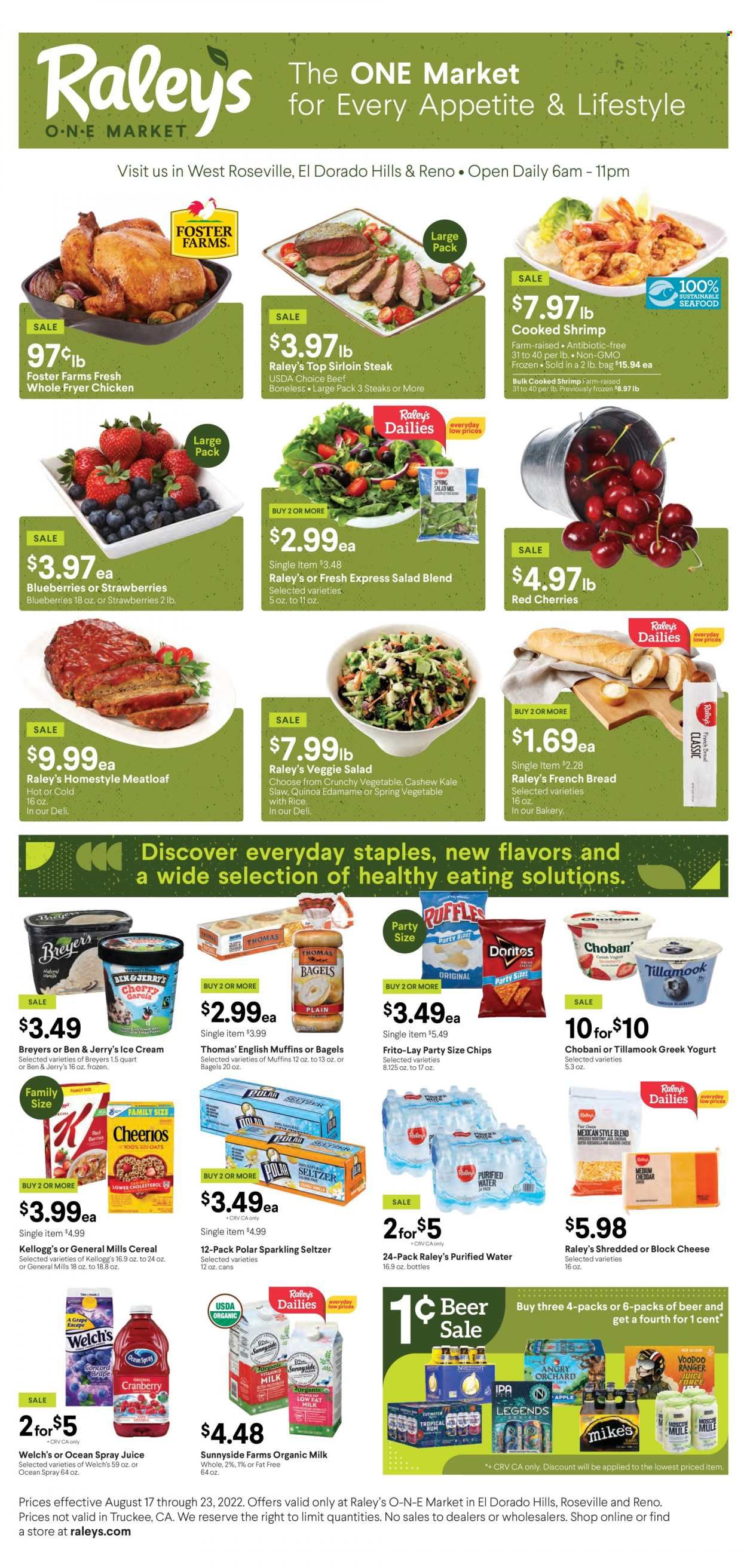 Raley's (CA, NV) Weekly Ad Flyer Specials August 17 to August 23, 2022