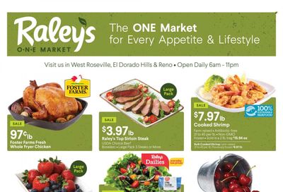 Raley's (CA, NV) Weekly Ad Flyer Specials August 17 to August 23, 2022