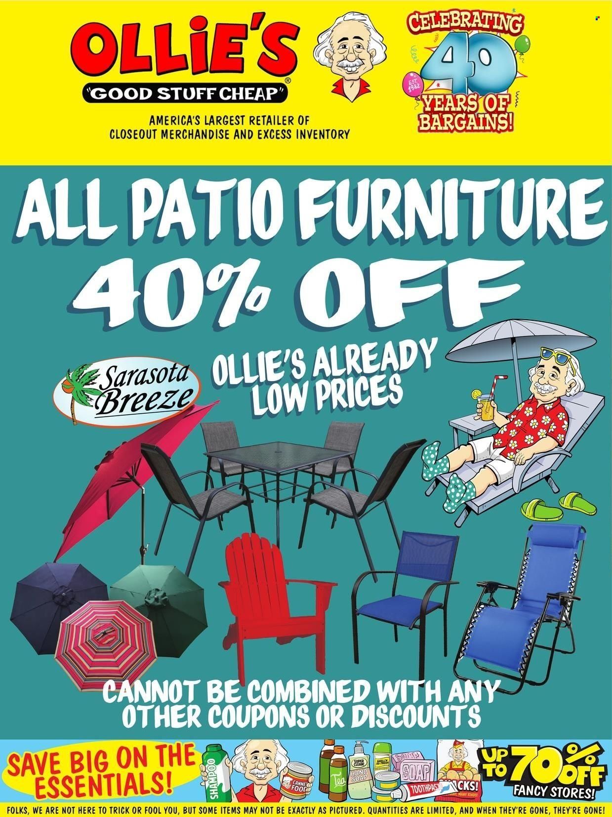Ollie's Bargain Outlet Weekly Ad Flyer Specials August 16 to August 23, 2022