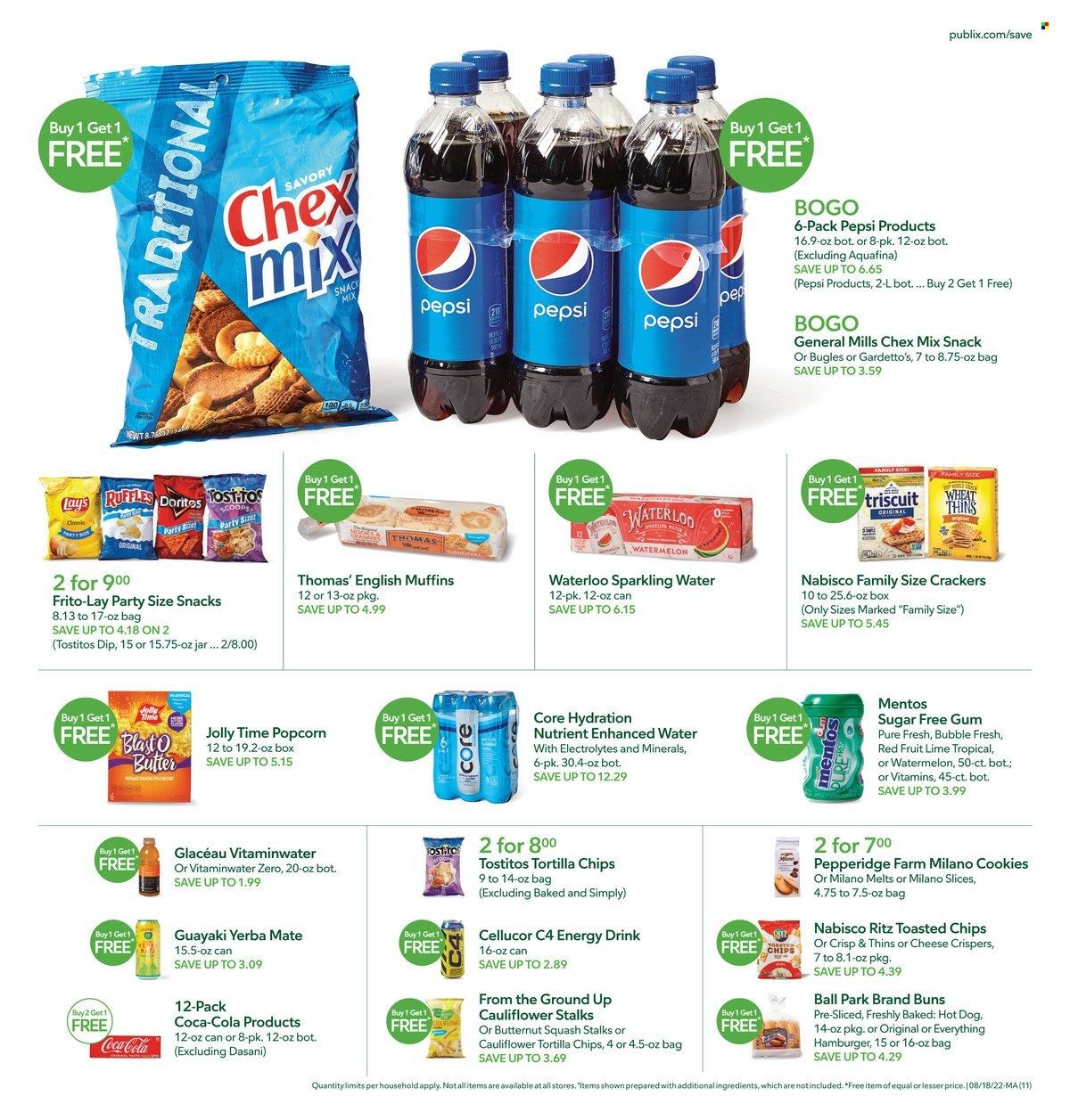 Publix (AL, FL, GA, NC, SC, TN) Weekly Ad Flyer Specials August 18 to August 24, 2022