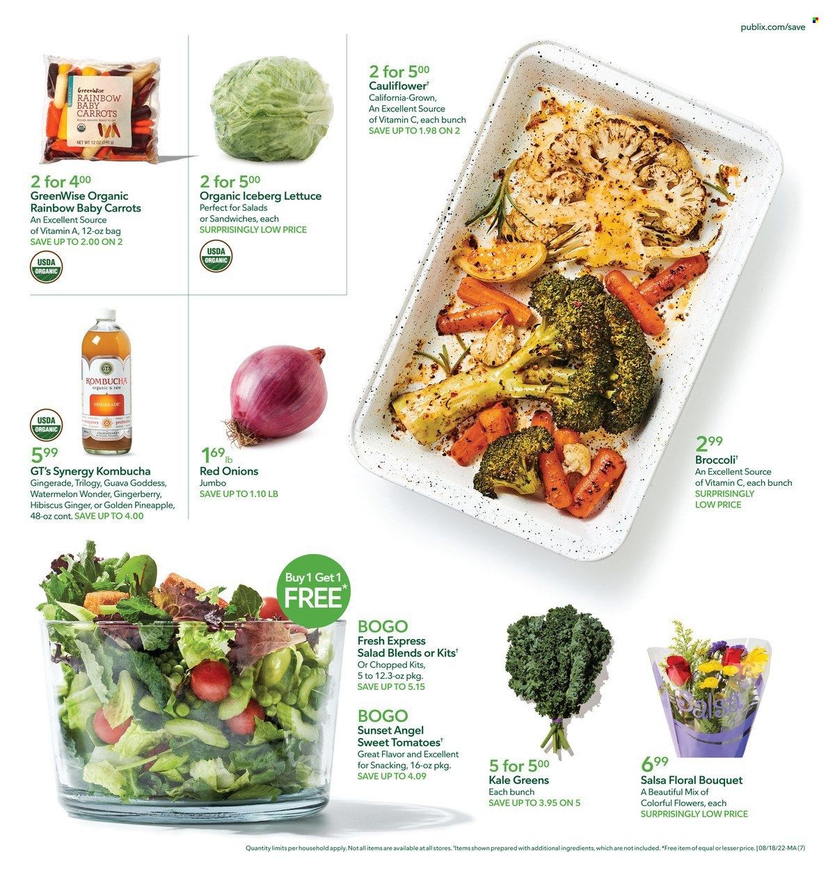 Publix (AL, FL, GA, NC, SC, TN) Weekly Ad Flyer Specials August 18 to August 24, 2022
