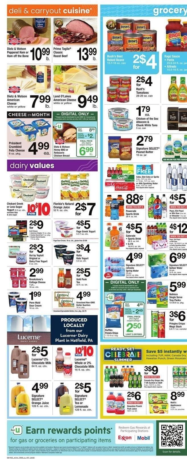 ACME (DE, NJ, NY, PA) Weekly Ad Flyer Specials August 19 to August 25, 2022