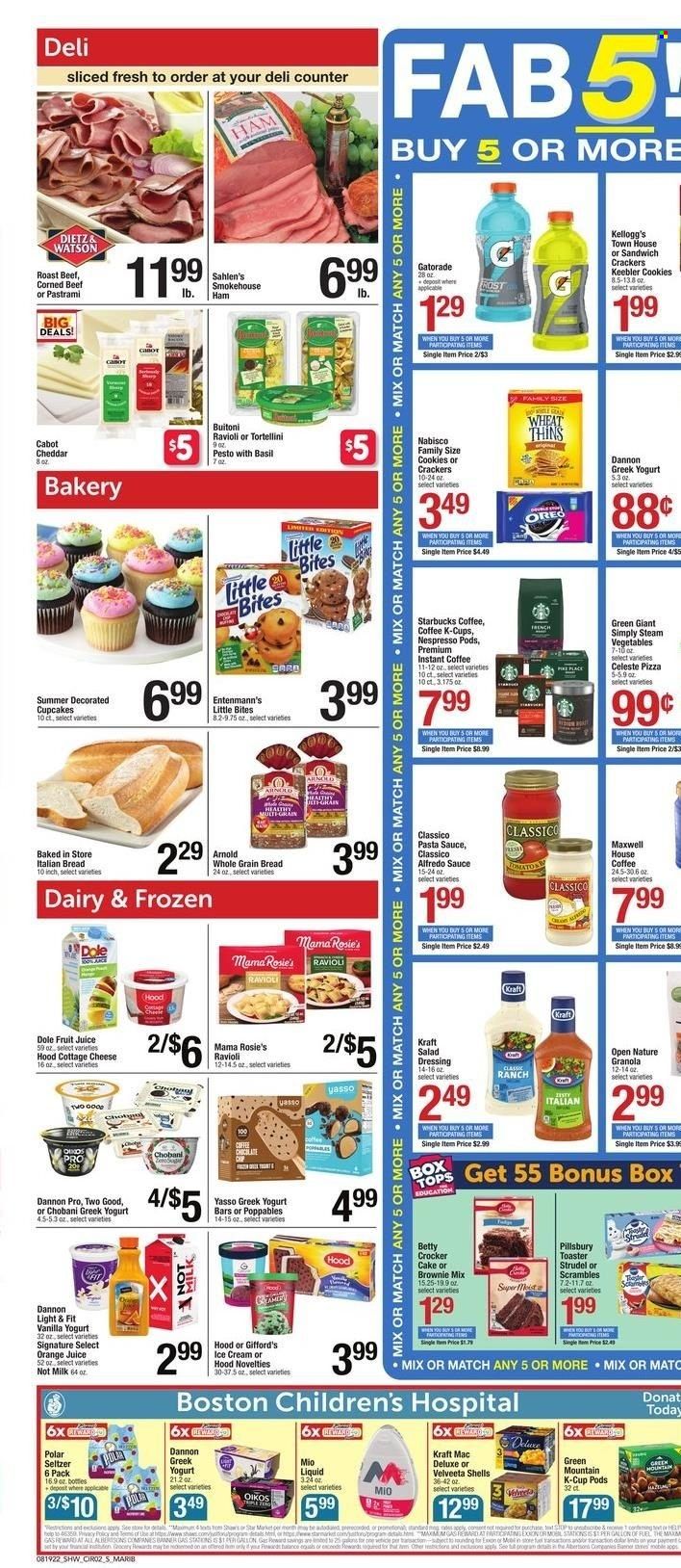 Shaw’s (MA, ME, NH, RI, VT) Weekly Ad Flyer Specials August 19 to August 26, 2022