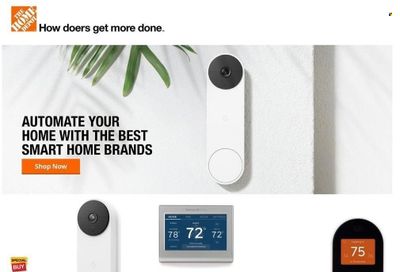 The Home Depot Weekly Ad Flyer Specials August 18 to August 25, 2022