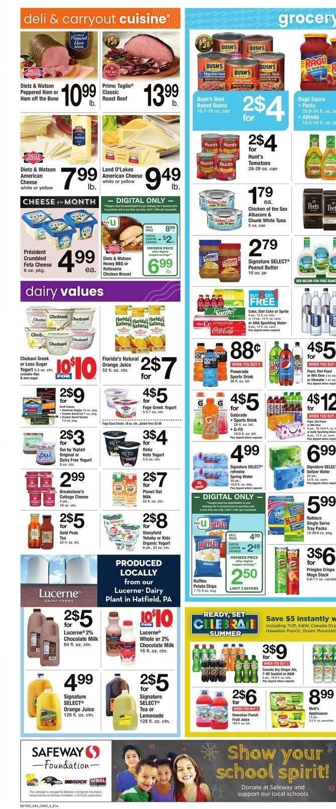 Safeway (MD, VA) Weekly Ad Flyer Specials August 19 to August 25, 2022