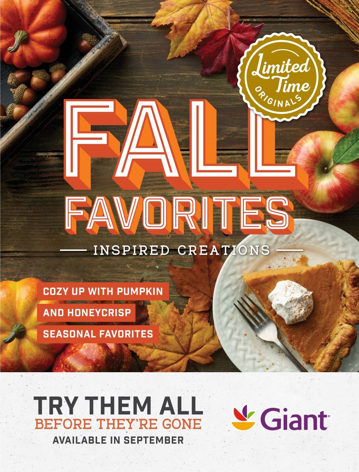 Giant Food (DE, MD, VA) Weekly Ad Flyer Specials September 1 to September 30, 2022
