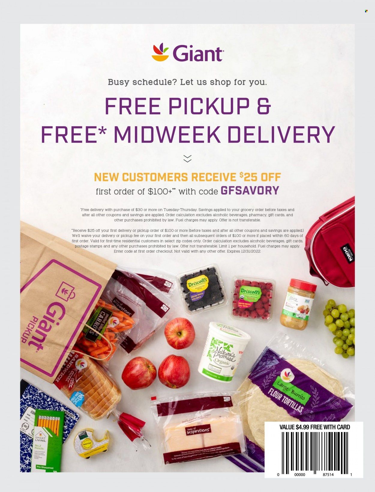 Giant Food (DE, MD, VA) Weekly Ad Flyer Specials September 1 to September 30, 2022