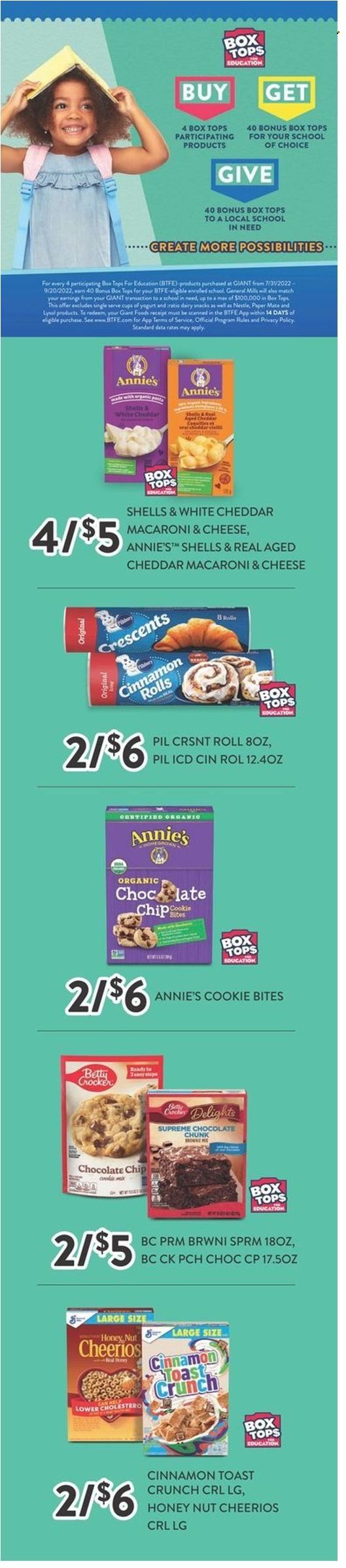 Giant Food (DE, MD, VA) Weekly Ad Flyer Specials August 19 to August 25, 2022