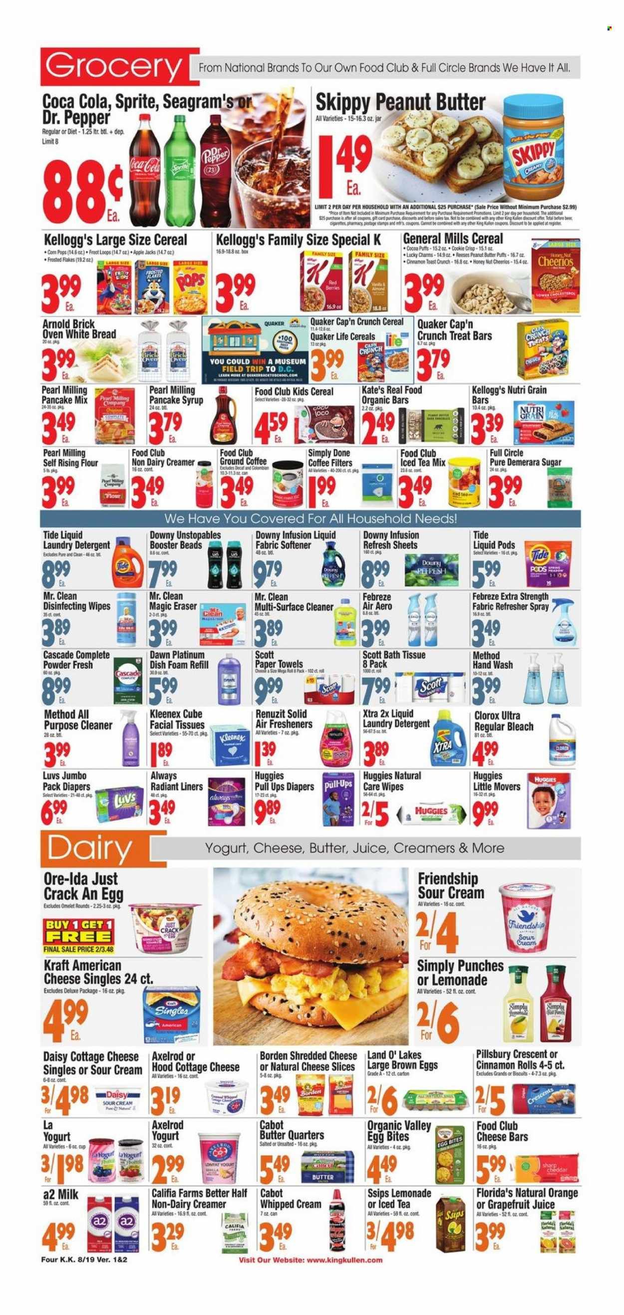 King Kullen (NY) Weekly Ad Flyer Specials August 19 to August 25, 2022