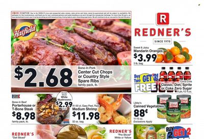Redner's Markets (DE, MD, PA) Weekly Ad Flyer Specials August 18 to August 24, 2022