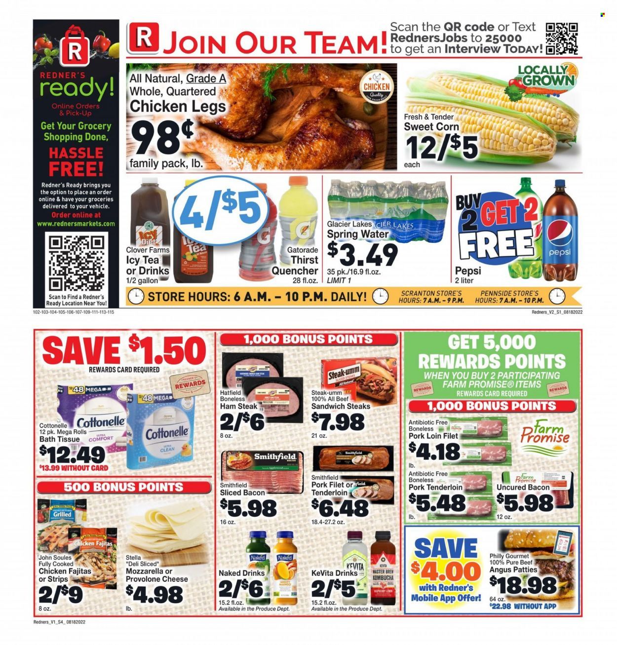 Redner's Markets (DE, MD, PA) Weekly Ad Flyer Specials August 18 to August 24, 2022