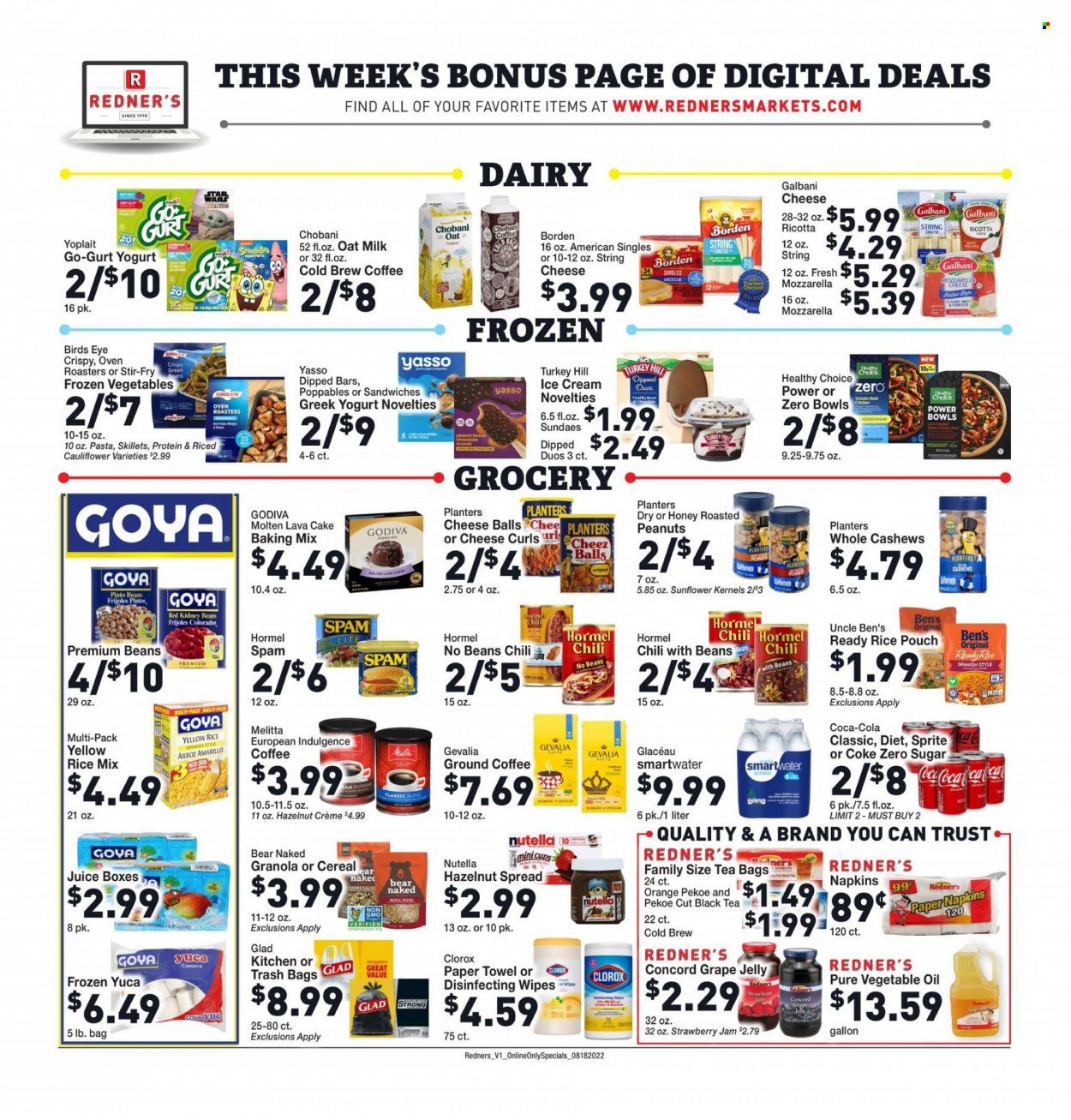 Redner's Markets (DE, MD, PA) Weekly Ad Flyer Specials August 18 to August 24, 2022