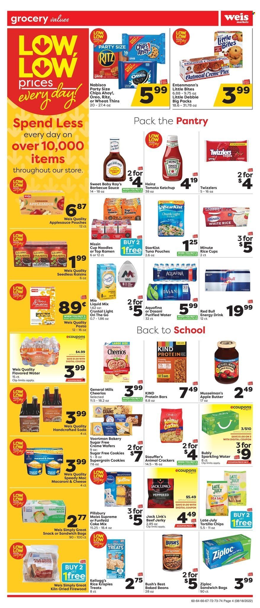 Weis (MD, NY, PA) Weekly Ad Flyer Specials August 18 to August 24, 2022