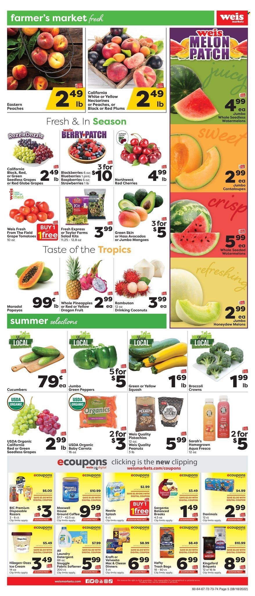 Weis (MD, NY, PA) Weekly Ad Flyer Specials August 18 to August 24, 2022