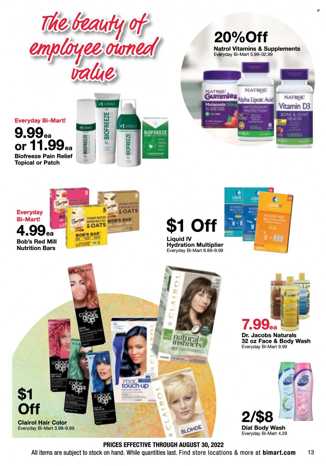 Bi-Mart (ID, OR, WA) Weekly Ad Flyer Specials August 17 to August 30, 2022