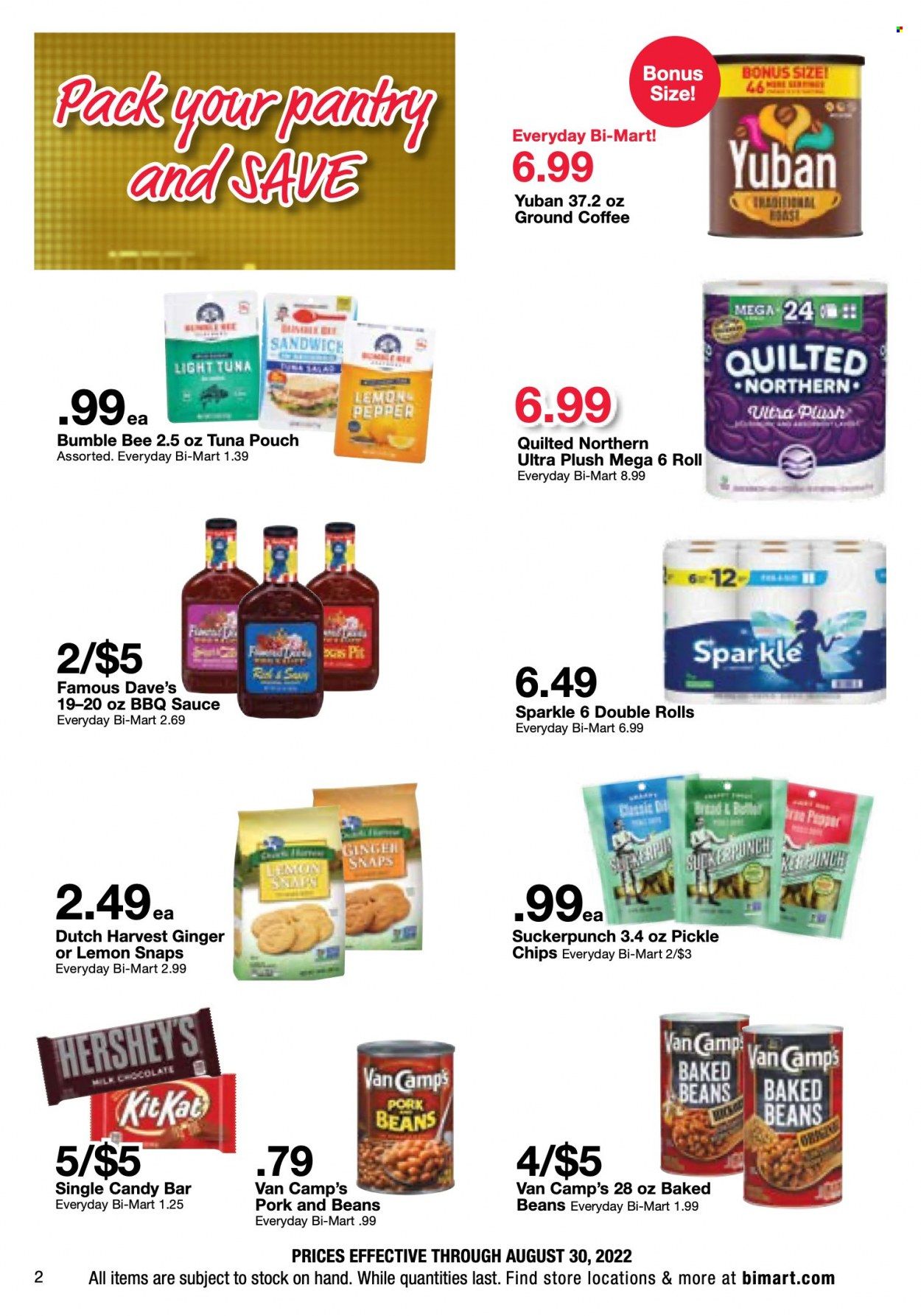 Bi-Mart (ID, OR, WA) Weekly Ad Flyer Specials August 17 to August 30, 2022