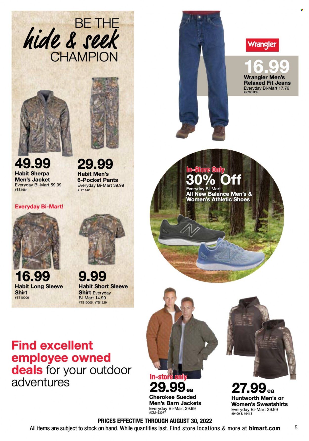 Bi-Mart (ID, OR, WA) Weekly Ad Flyer Specials August 17 to August 30, 2022