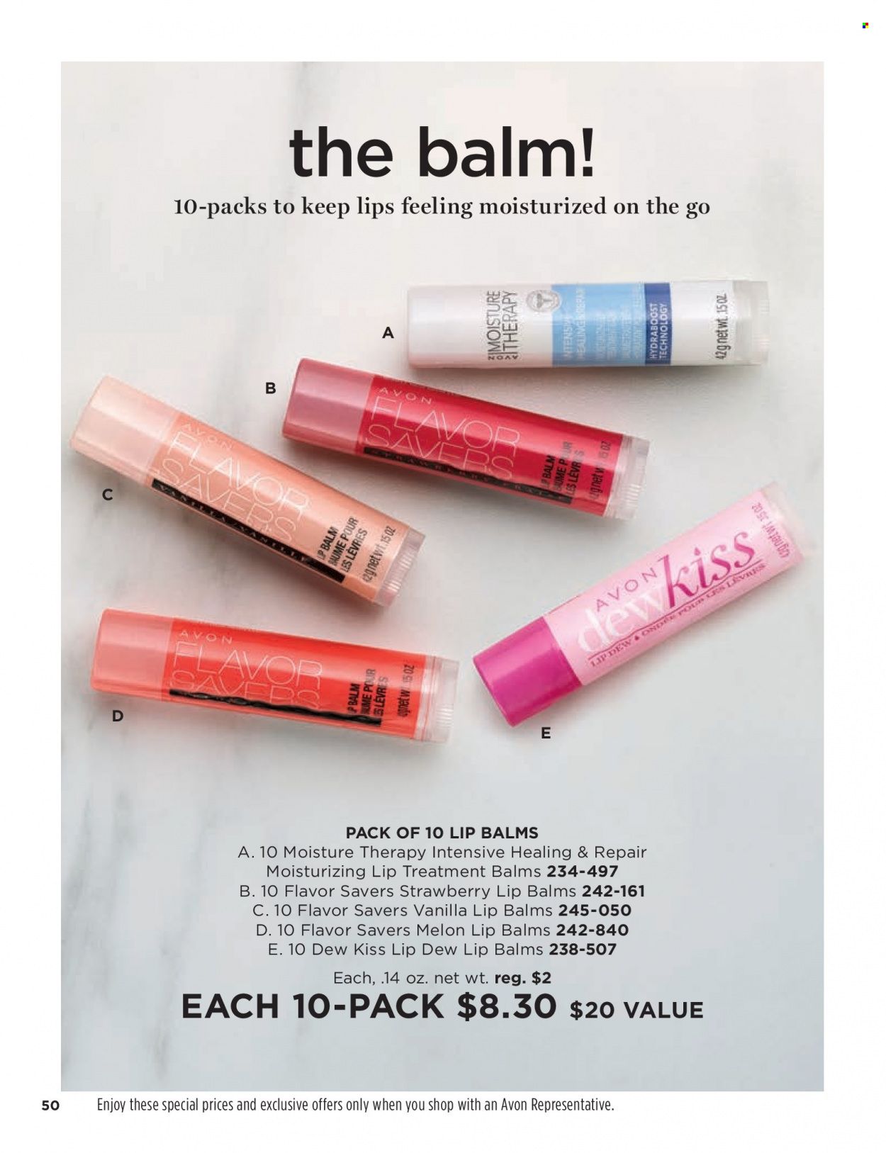 Avon Weekly Ad Flyer Specials August 17 to August 30, 2022
