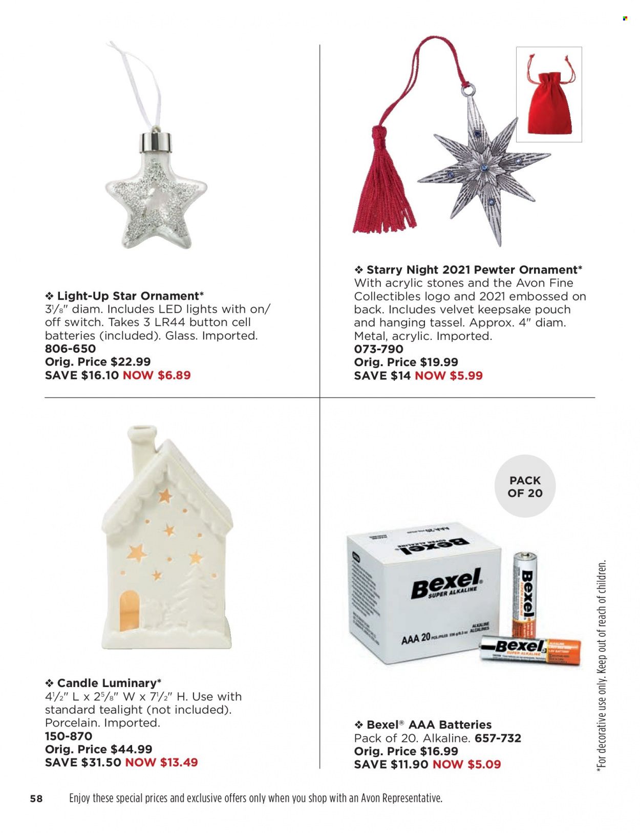 Avon Weekly Ad Flyer Specials August 17 to August 30, 2022
