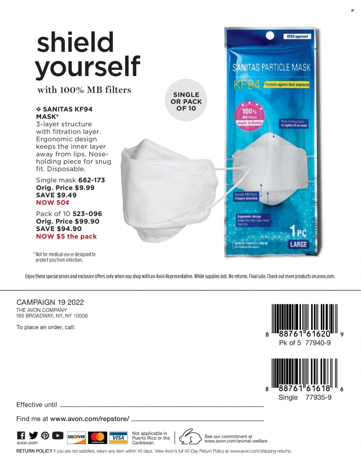 Avon Weekly Ad Flyer Specials August 17 to August 30, 2022