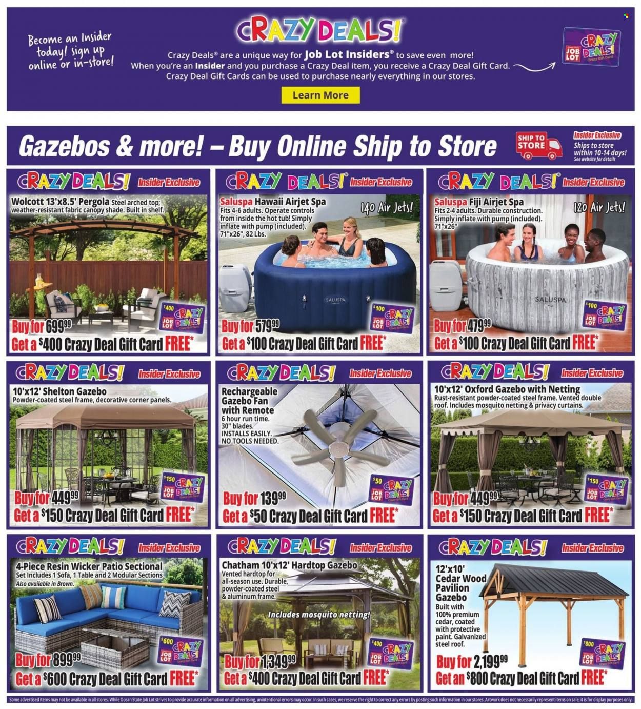 Ocean State Job Lot (CT, MA, ME, NH, NJ, NY, RI, VT) Weekly Ad Flyer Specials August 18 to August 24, 2022