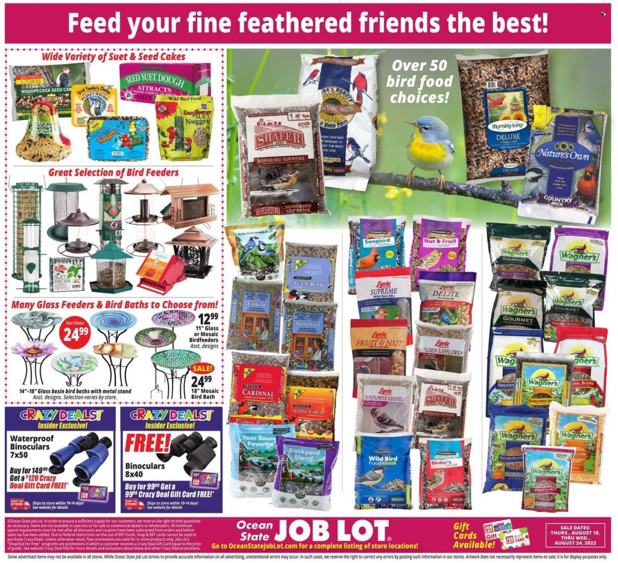 Ocean State Job Lot (CT, MA, ME, NH, NJ, NY, RI, VT) Weekly Ad Flyer Specials August 18 to August 24, 2022