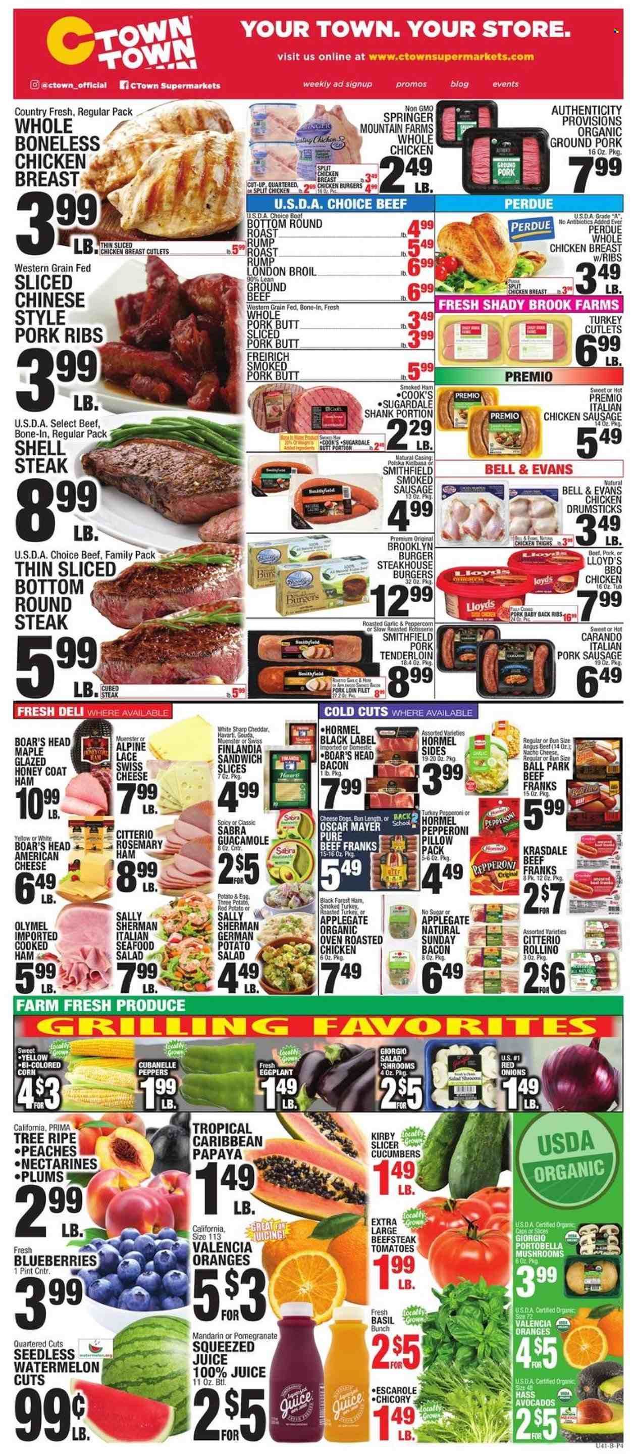 C-Town (CT, FL, MA, NJ, NY, PA) Weekly Ad Flyer Specials August 19 to August 24, 2022