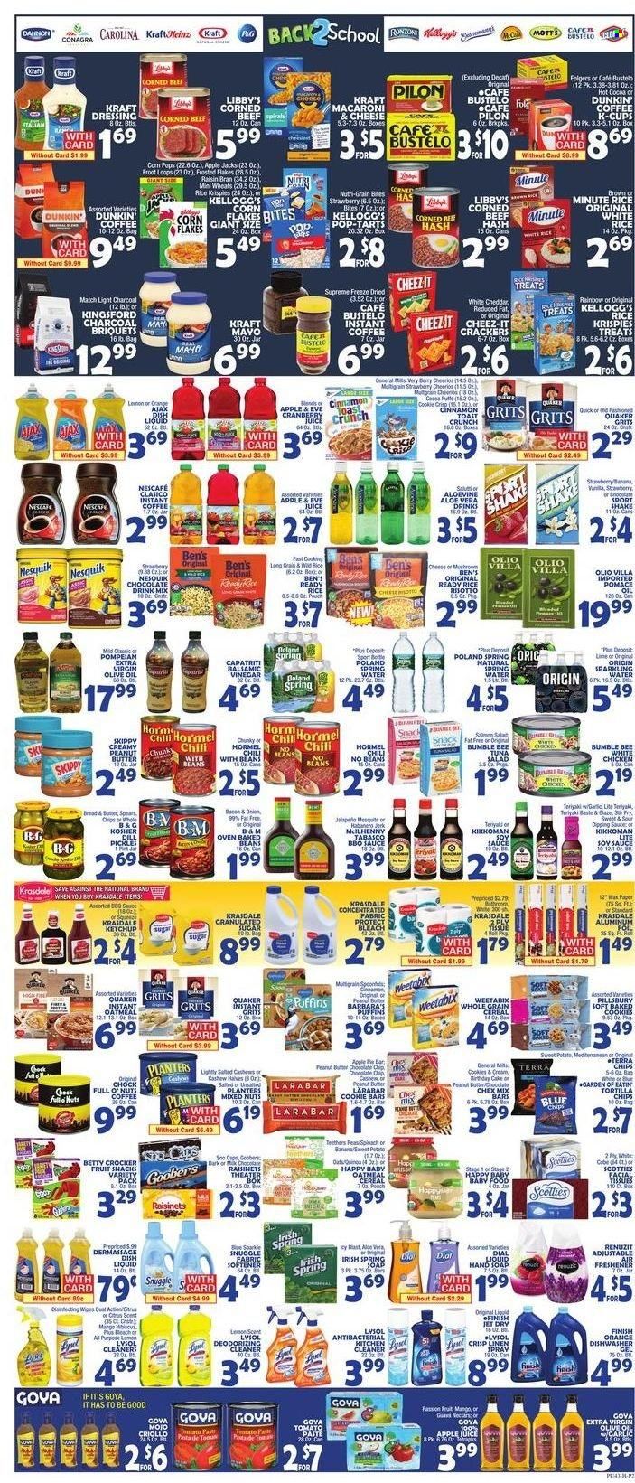 Bravo Supermarkets (CT, FL, MA, NJ, NY, PA) Weekly Ad Flyer Specials August 19 to August 25, 2022