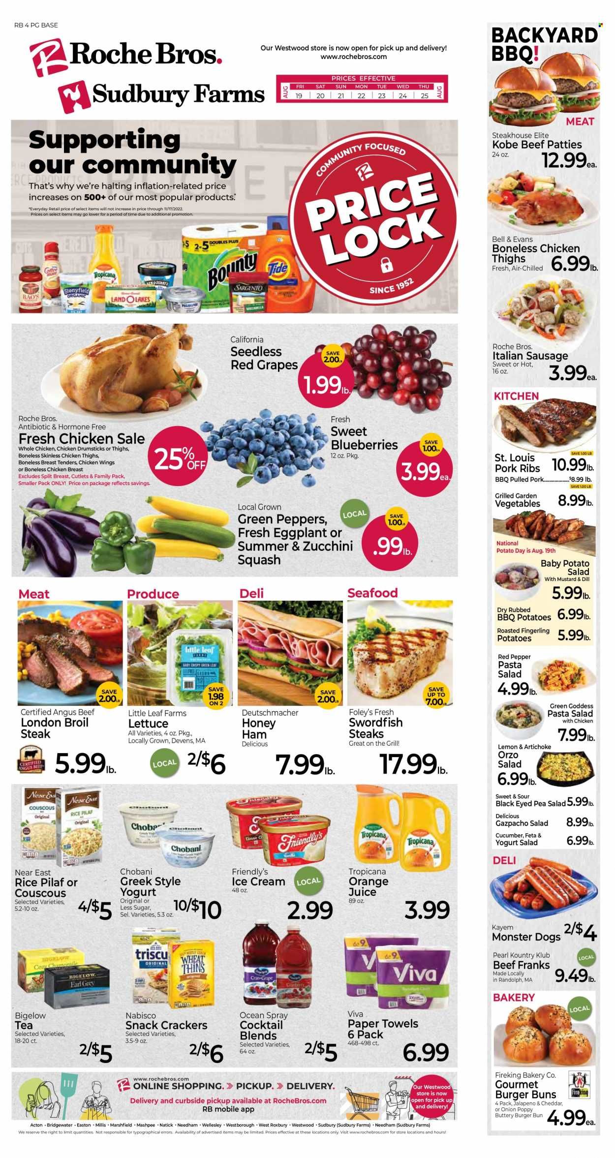 Roche Bros. (MA) Weekly Ad Flyer Specials August 19 to August 25, 2022