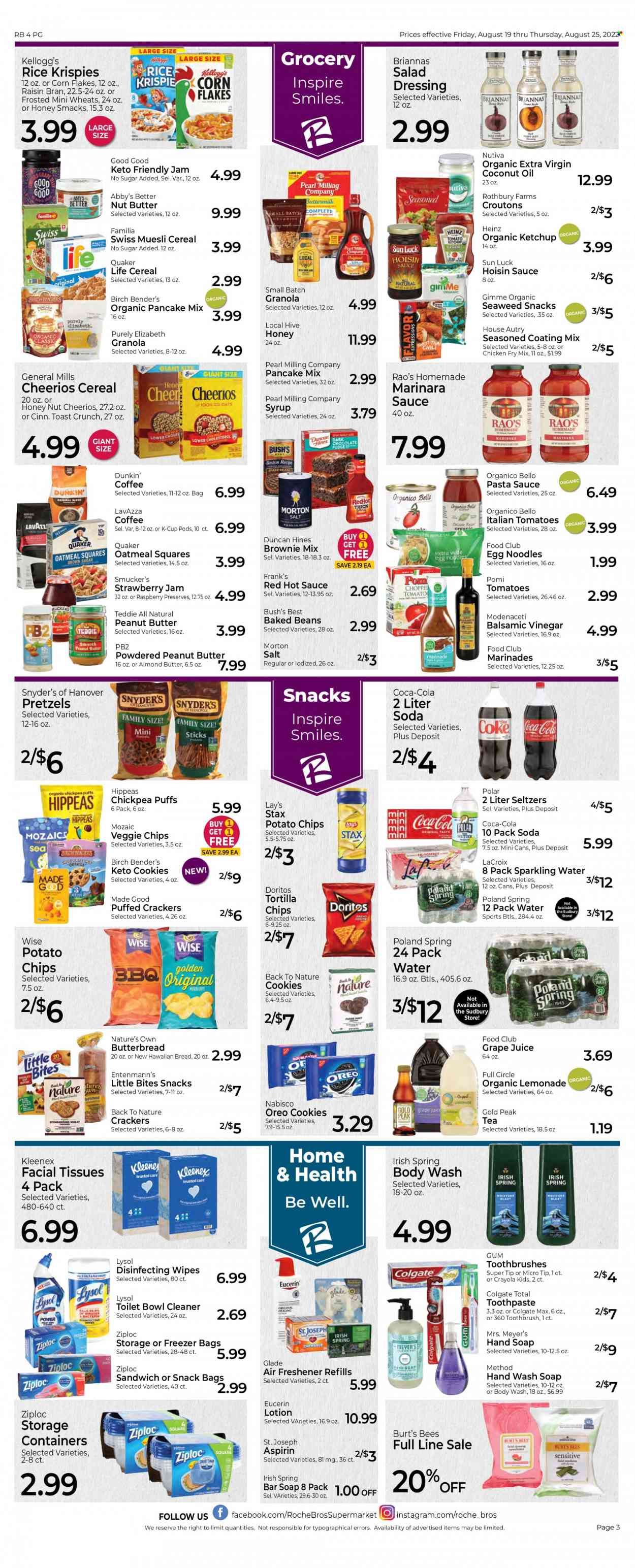 Roche Bros. (MA) Weekly Ad Flyer Specials August 19 to August 25, 2022