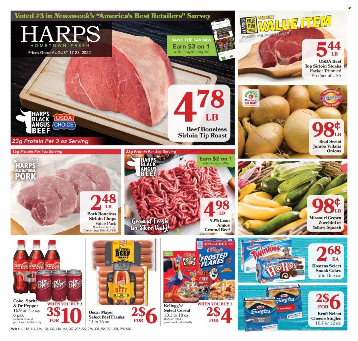Harps Hometown Fresh (AR) Weekly Ad Flyer Specials August 17 to August 23, 2022