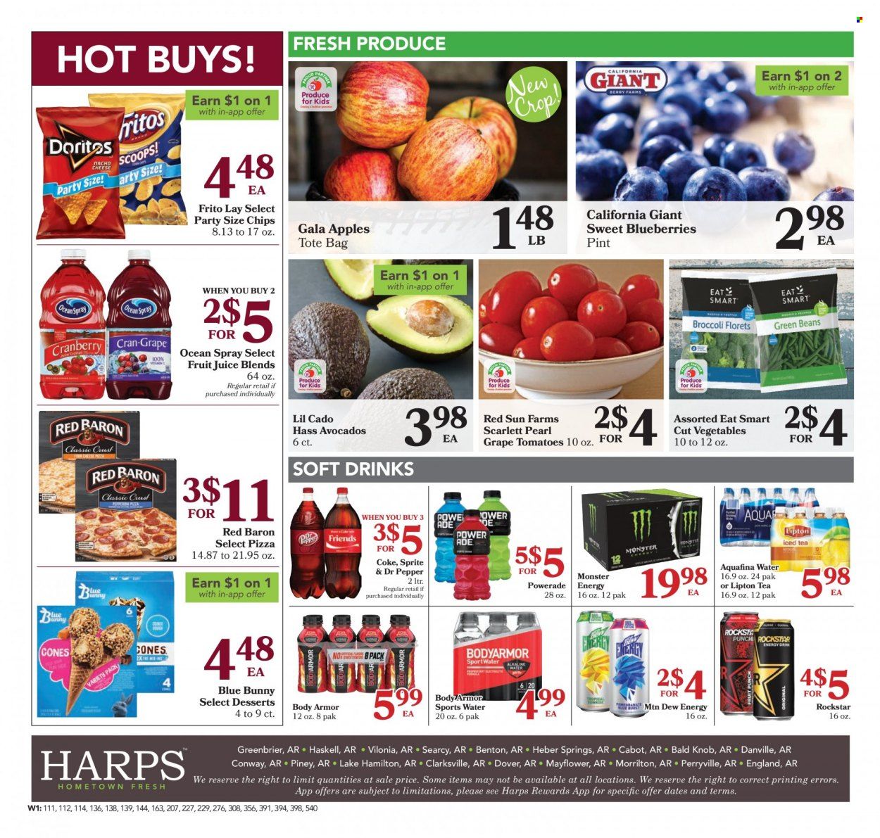 Harps Hometown Fresh (AR) Weekly Ad Flyer Specials August 17 to August 23, 2022