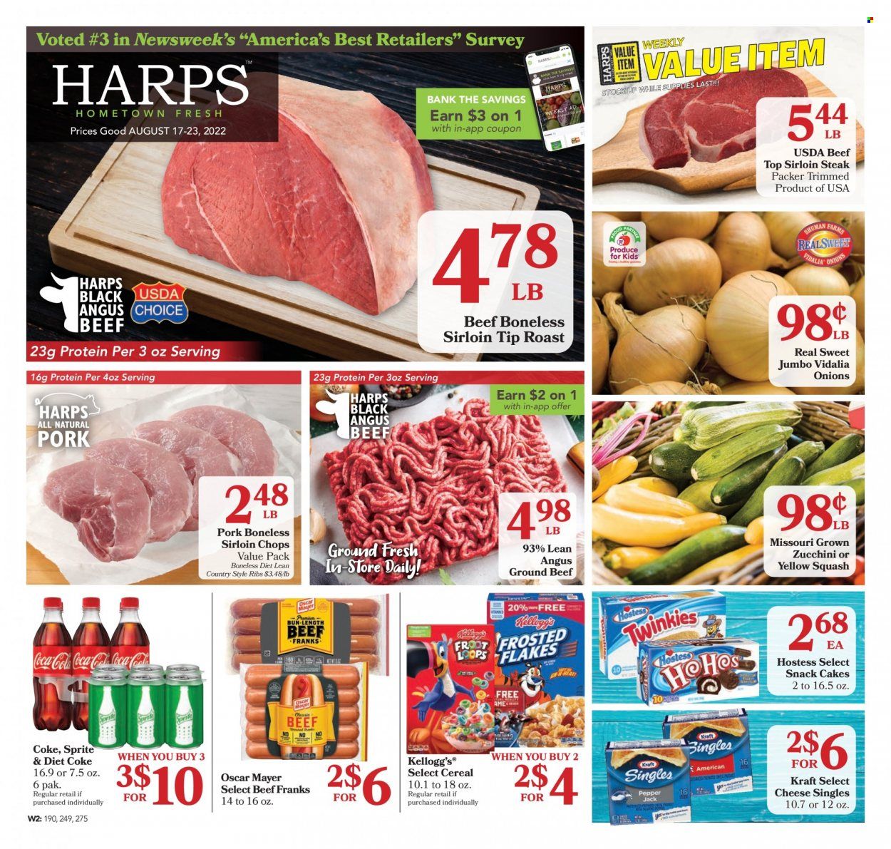 Harps Hometown Fresh (AR, KS, MO) Weekly Ad Flyer Specials August 17 to August 23, 2022